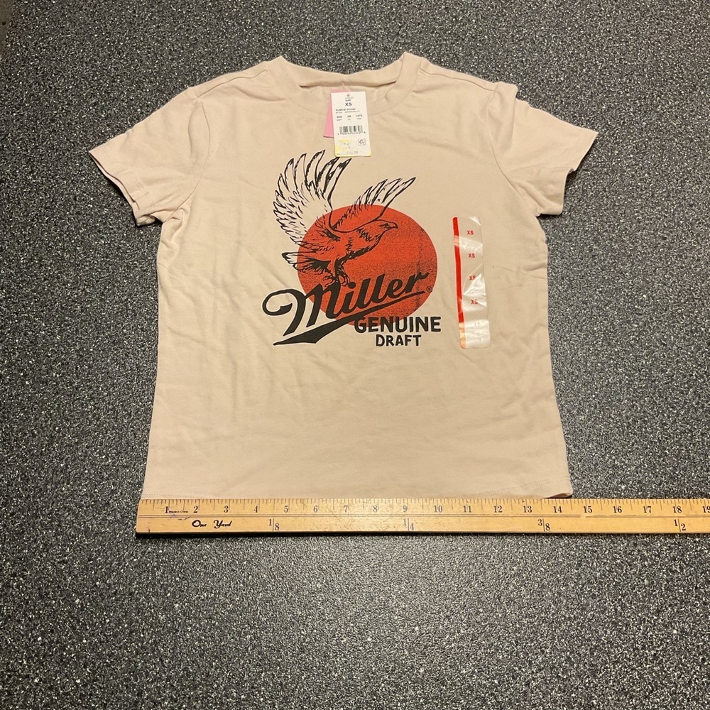 NWT Women’s Miller Eagle Short Sleeve Graphic Tee XS - Picture 4 of 6
